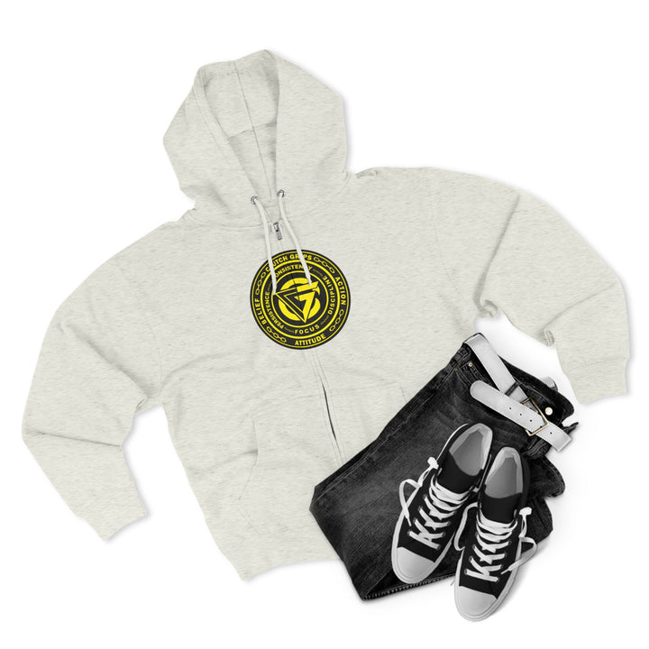 CG EZ RIDER BLACK YELLOW /AMERICAN SAVAGE ZIP UP