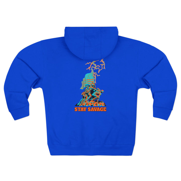 CG  AMERICAN WARRIORS MIAMI COLORS  /STAY SAVAGE ZIP UP