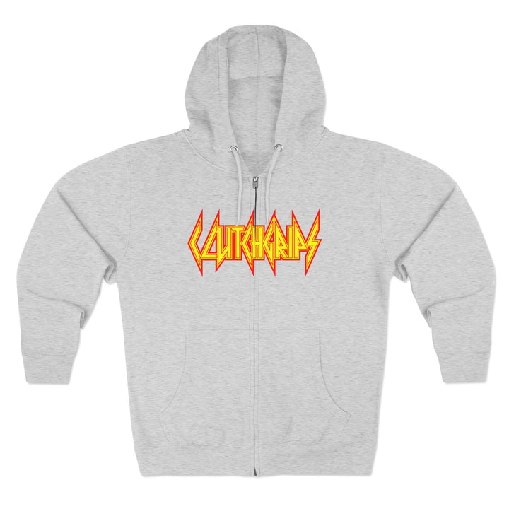 CG SKULL BELL DRAGON TIGER GOLD RED  /STAY SAVAGE ZIP UP