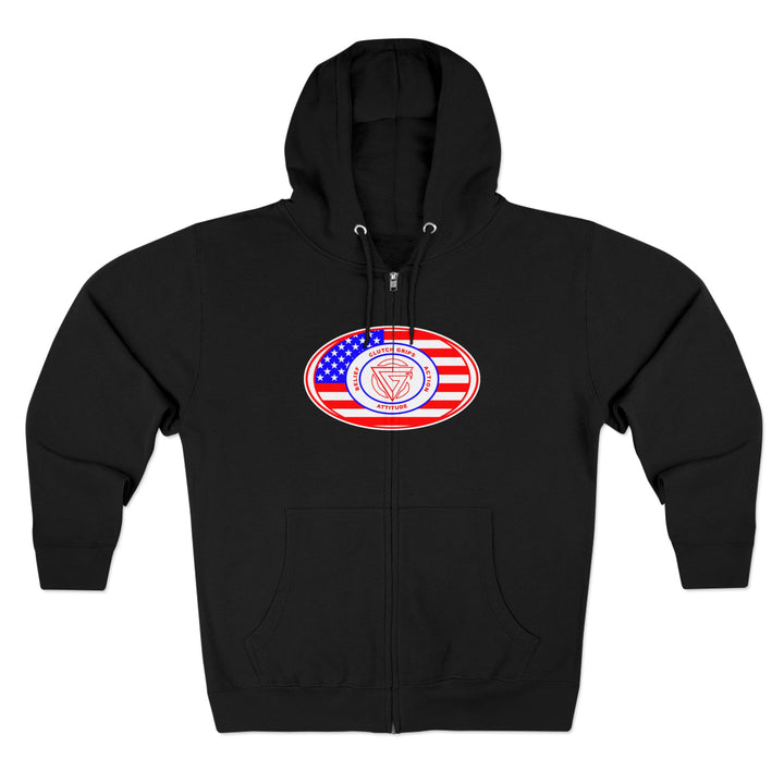 CG ANGRY DOG USA/LIFT OR DIE ZIP UP