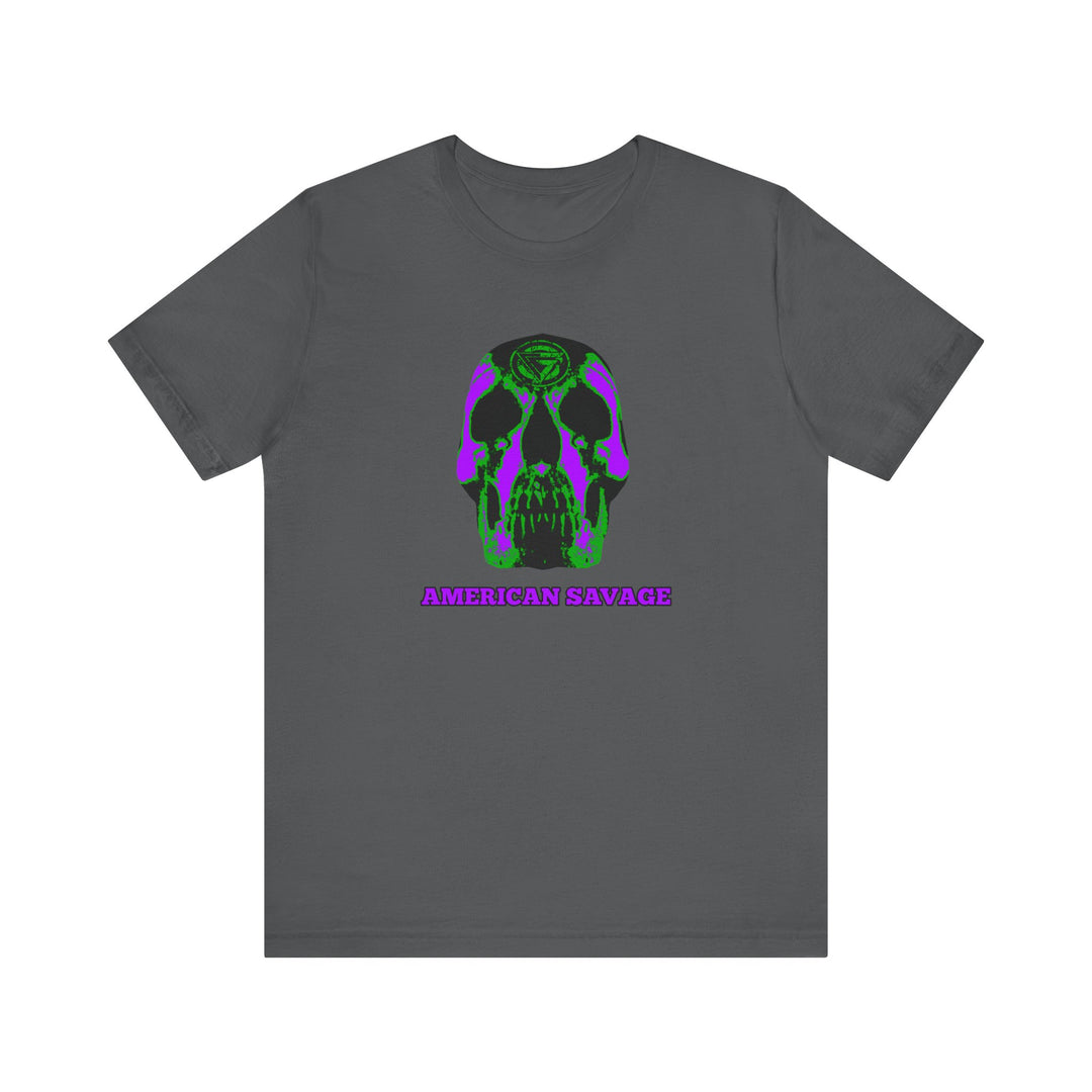 SKULLATOR PURPLE GREEN  /AMERICAN SAVAGE