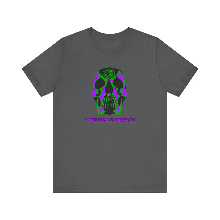 SKULLATOR PURPLE GREEN  /AMERICAN SAVAGE