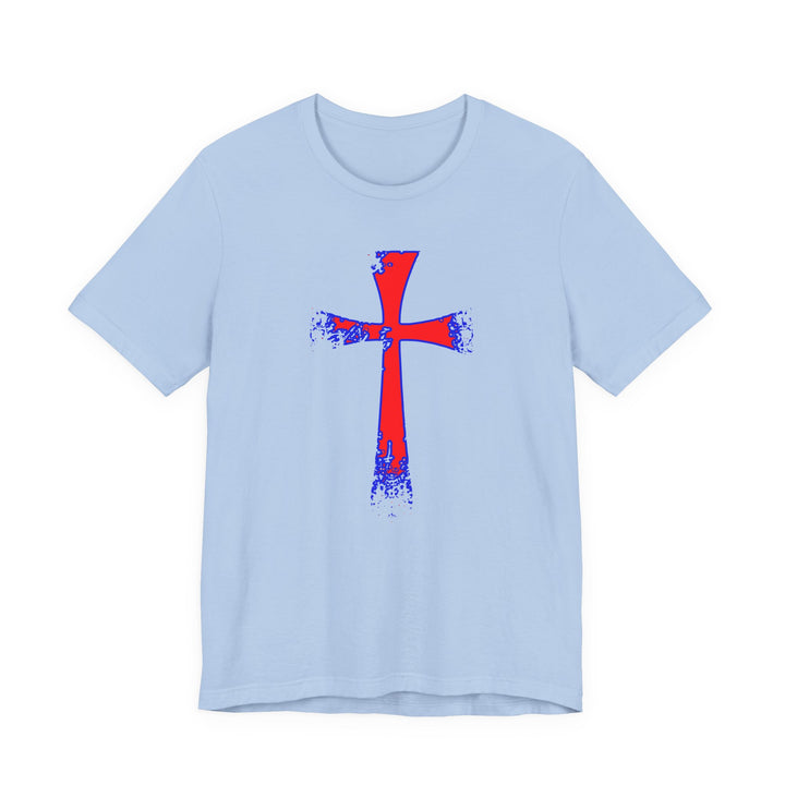 CG CRUSADER FAITH SHIRT RED BLUE