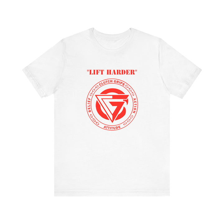 CG LOGO BASIC RED WHITE /LIFT HARDER