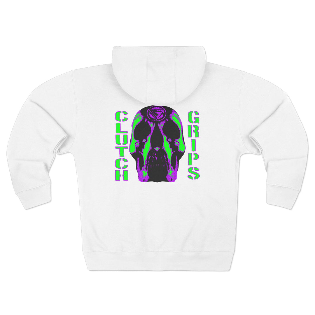 CG SKULLATOR PURPLE GREEN /CLUTCH GRIPS ZIP UP