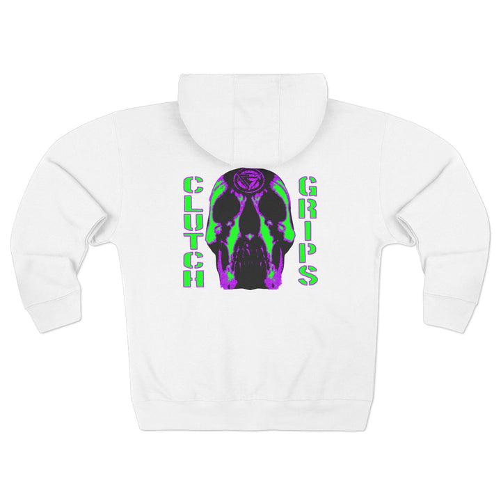 CG SKULLATOR PURPLE GREEN /CLUTCH GRIPS ZIP UP