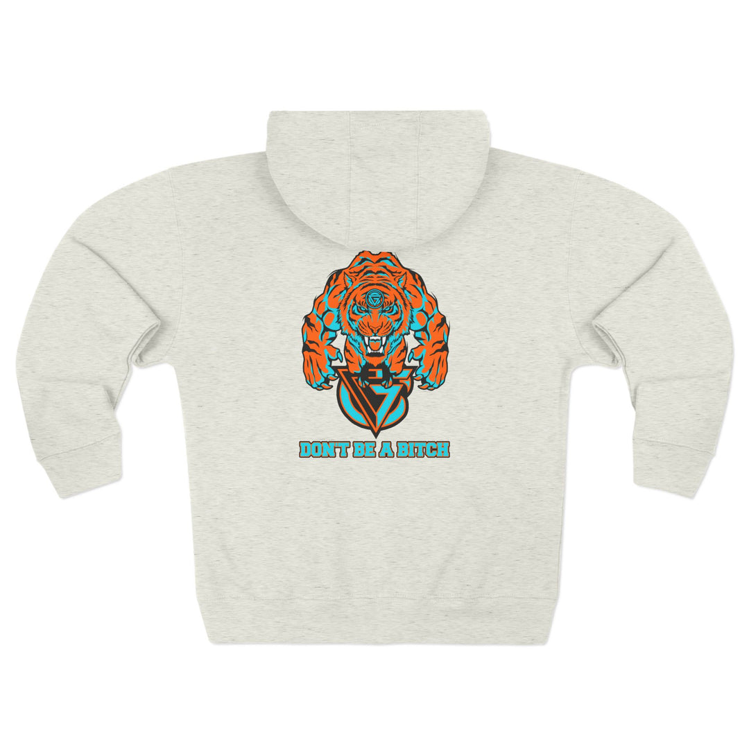 CG WICKED TIGER MIAMI COLORS/DONT BE A BITCH ZIP UP