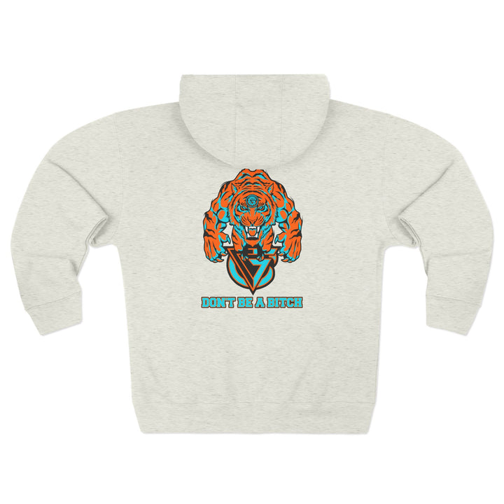 CG WICKED TIGER MIAMI COLORS/DONT BE A BITCH ZIP UP