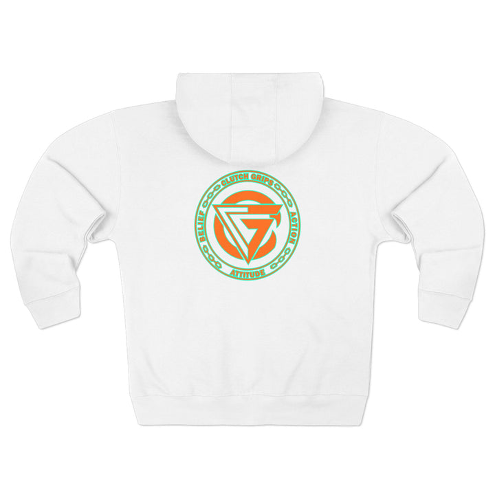 CG DIAMOND DBL BELL SKULL MIAMI COLORS /CLUTCHGRIPS ZIP UP