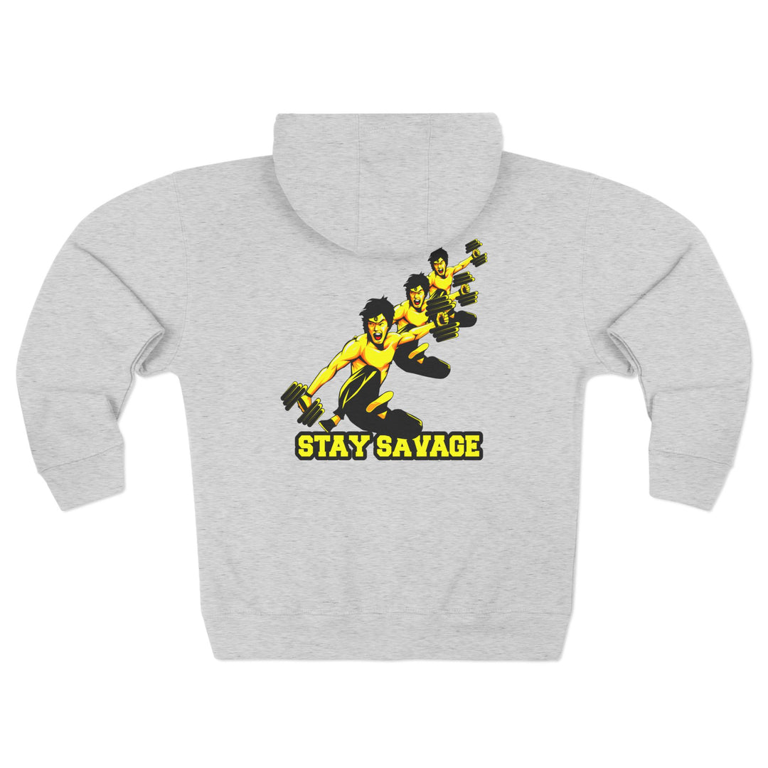 CG LIFT KICK YELLOW BLACK/STAY SAVAGE ZIP UP