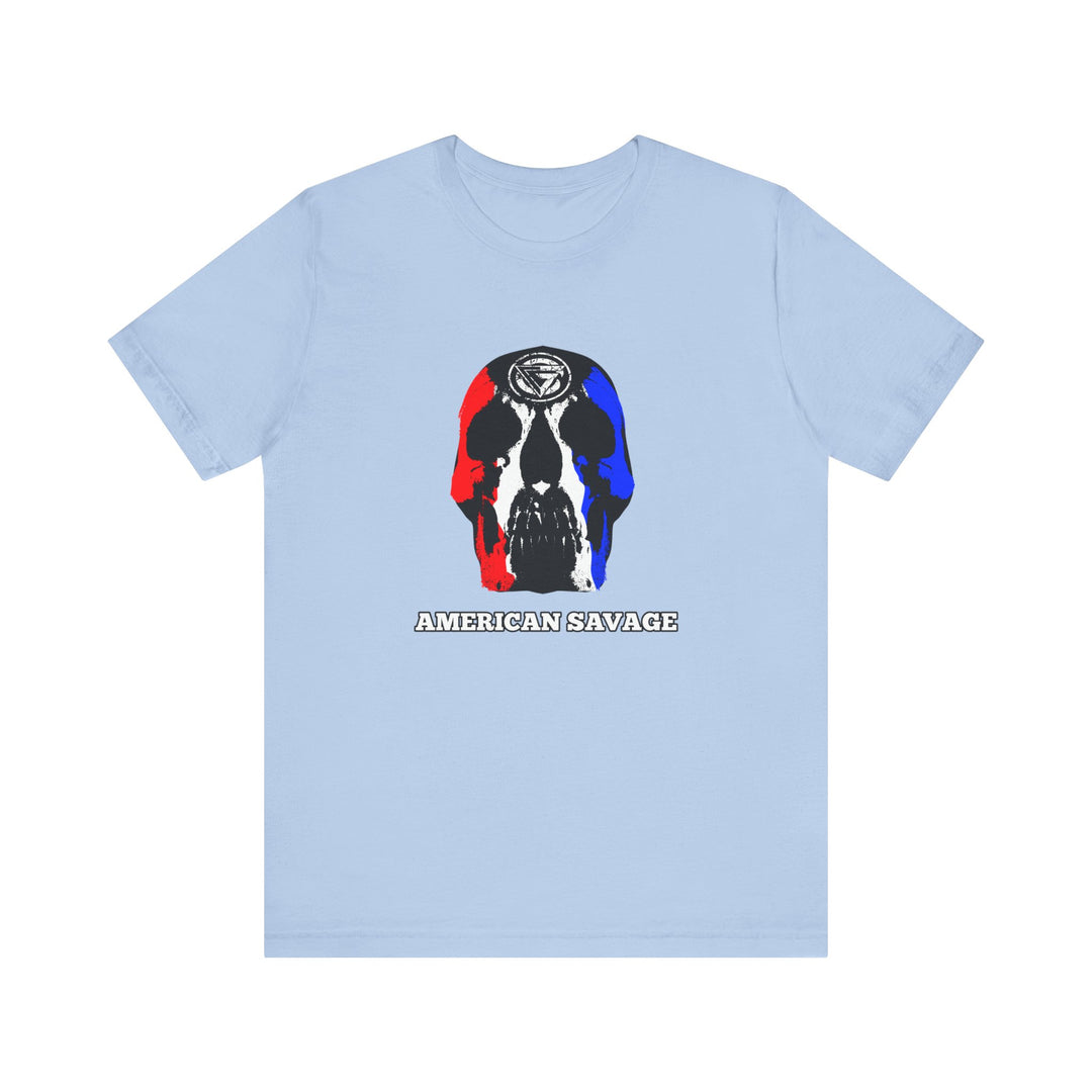 SKULLATOR RED WHITE BLUE /AMERICAN SAVAGE