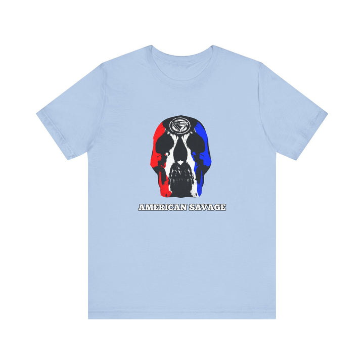 SKULLATOR RED WHITE BLUE /AMERICAN SAVAGE