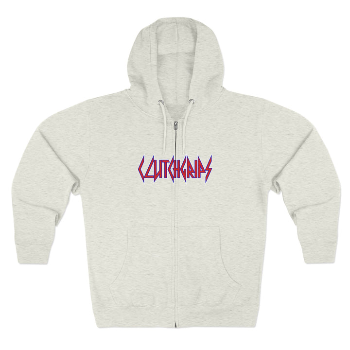 CG MAC JUMP RED WHITE BLUE /THINK DO BECOME ZIP UP