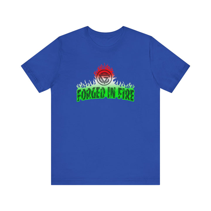 FORGED IN FIRE RED WHITE GREEN