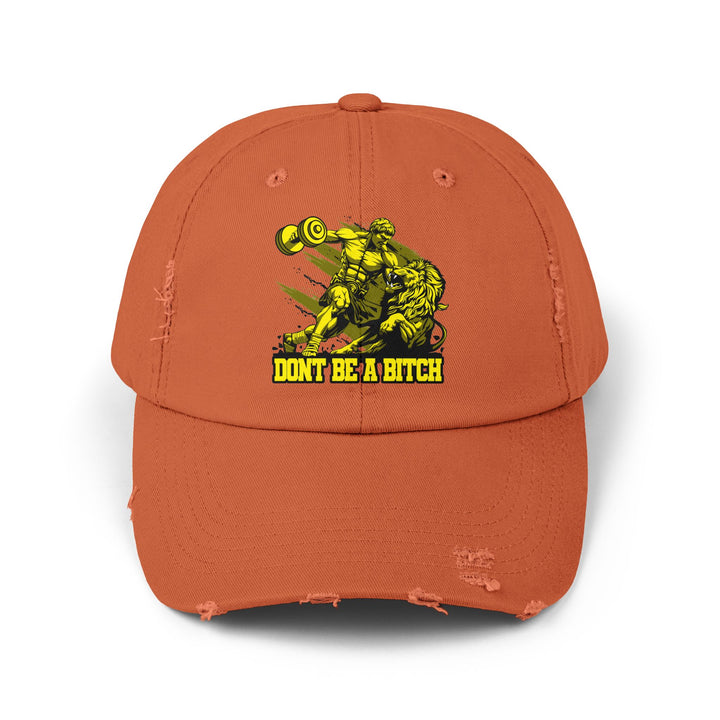 COLISEUM MAC VS LION YELLOW BLACK /DONT BE A BITCH CAP