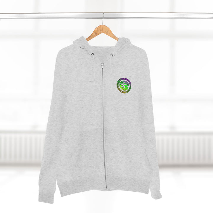 CG GRIP MASTER MAC YELLOW GREEN PURPLE /LIFT OR DIE ZIP UP