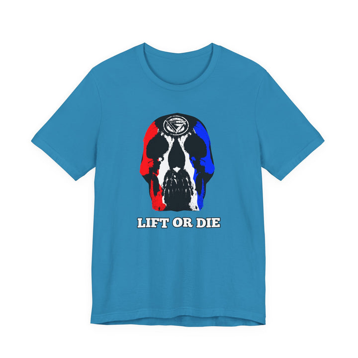 SKULLATOR RED WHITE BLUE /LIFT OR DIE