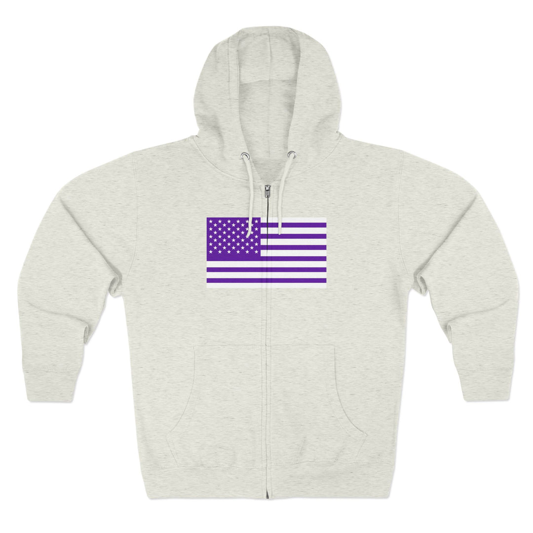 CG EZ RIDER PRUPLE WHITE /STAY SAVAGE ZIP UP