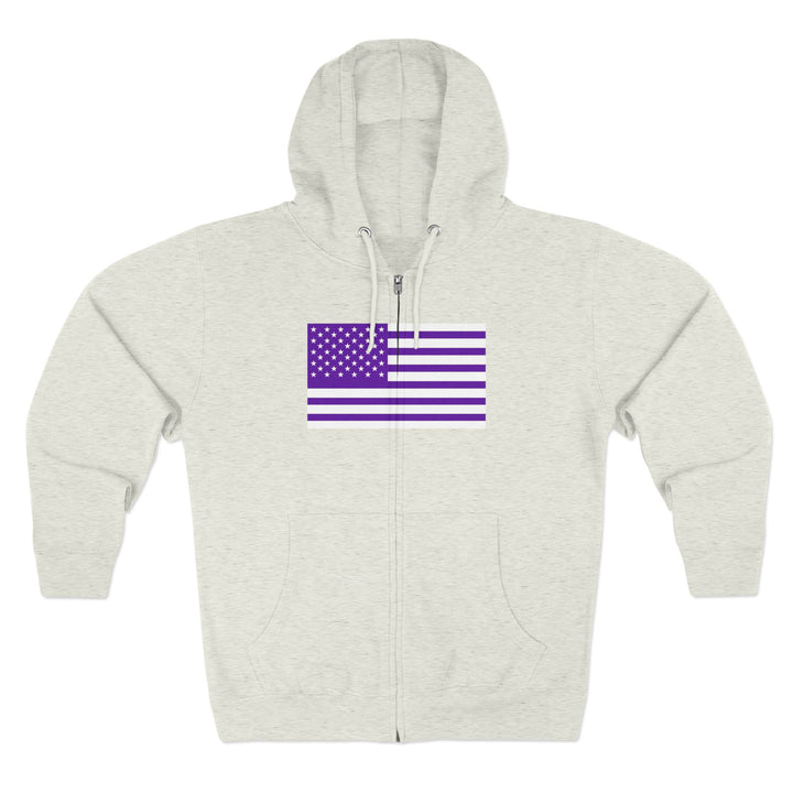 CG EZ RIDER PRUPLE WHITE /STAY SAVAGE ZIP UP