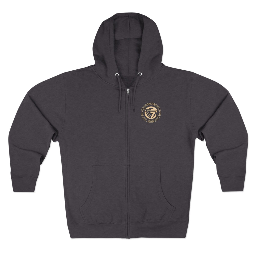 CG SGL SKULL BELL DESRT SAND/LIFT OR DIE ZIP UP