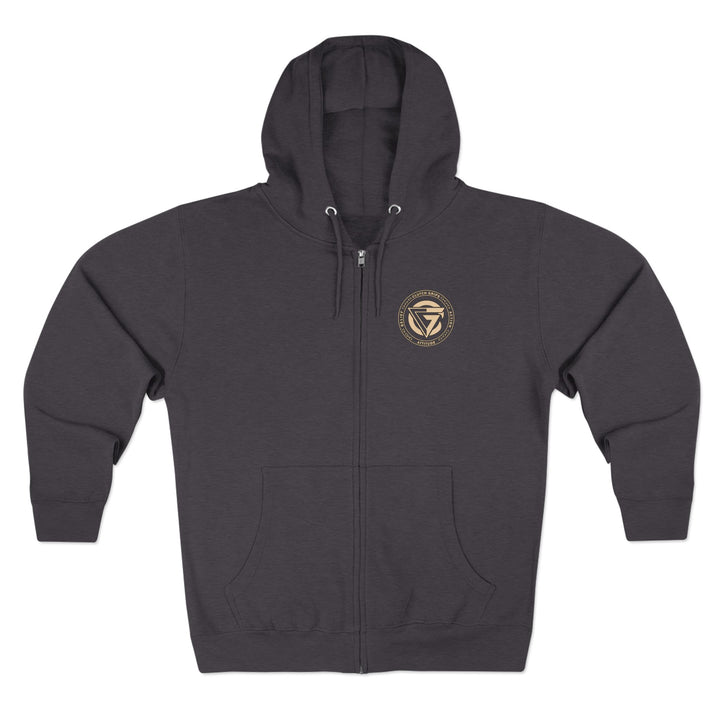 CG SGL SKULL BELL DESRT SAND/LIFT OR DIE ZIP UP