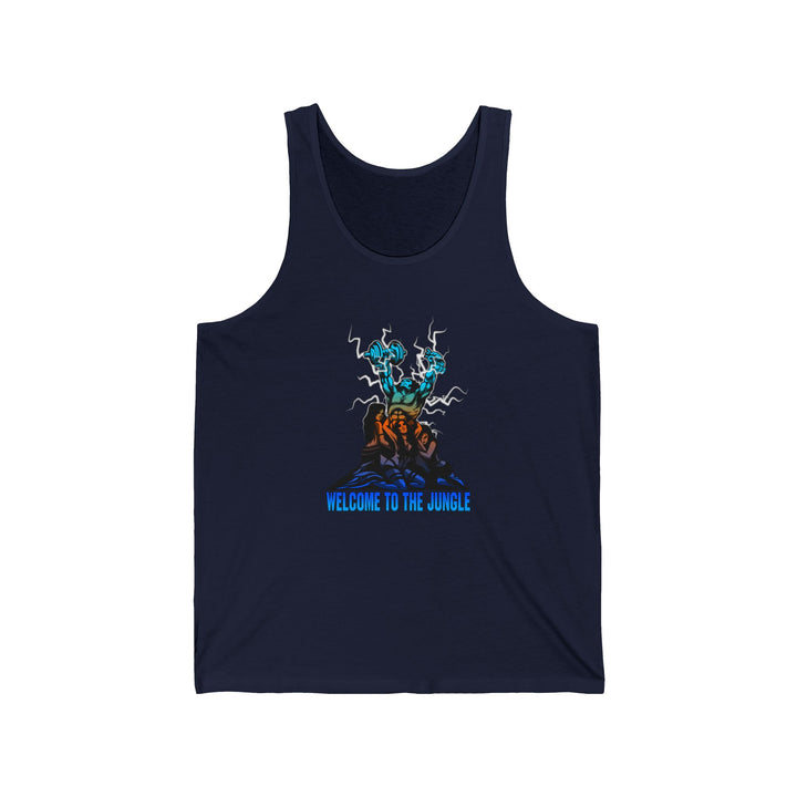 CG CONFIDENCE MAN   BLUE ORANGE AQUA FADE /WELCOME TO THE JUNGLE