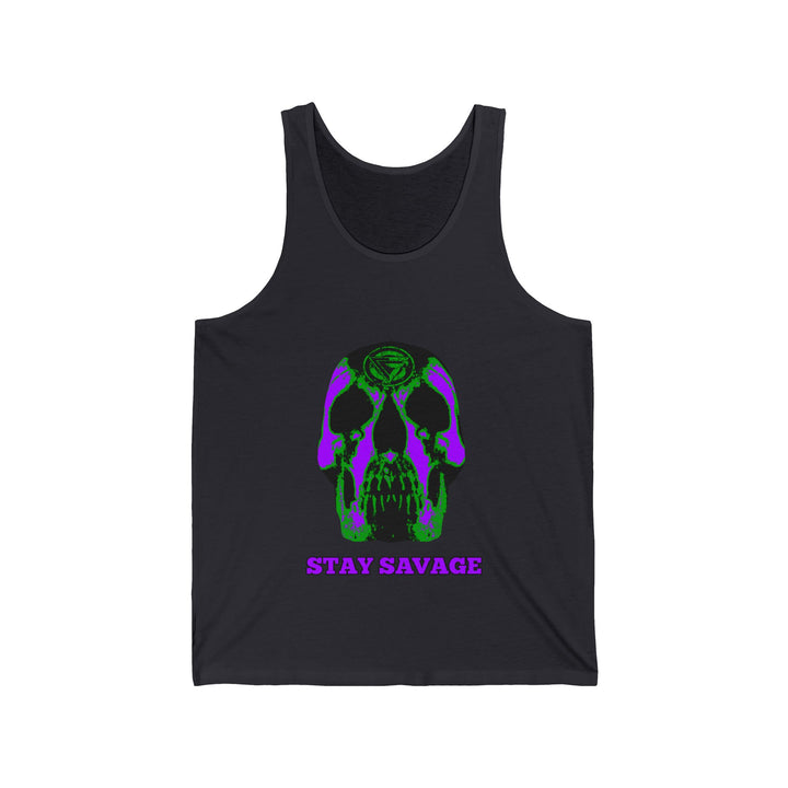 SKULLATOR TANK PURPLE /STAY SAVAGE