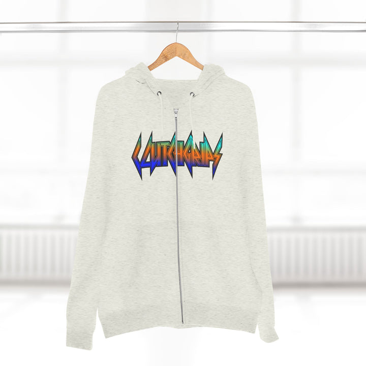 CG MAC SNAP DRAGON BLUE ORANGE AQUA /LIFT OR DIE zip up