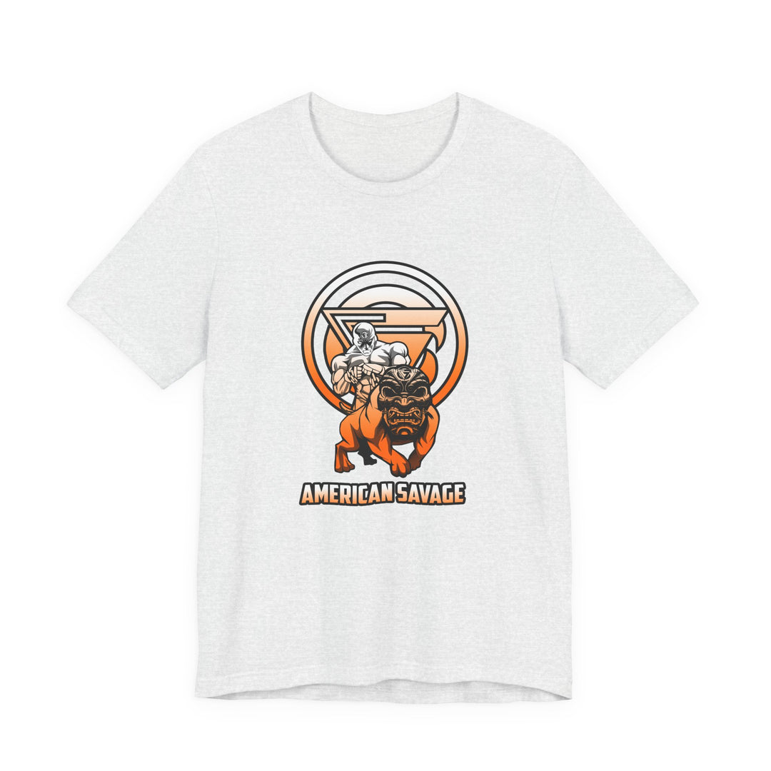 CG ANGRY DOG ORANGE WHITE FADE/AMERICAN SAVAGE