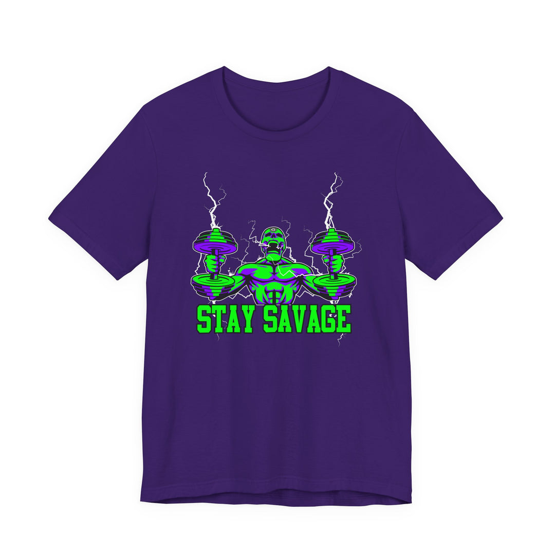 RIDE THE LIGHTNING PURPLE GREEN /STAY SAVAGE