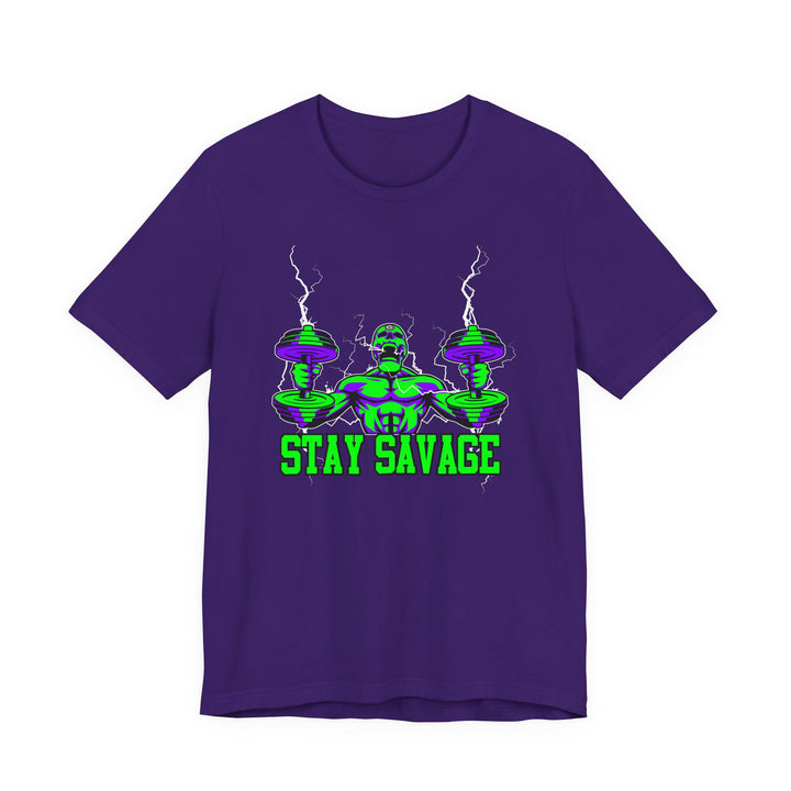 RIDE THE LIGHTNING PURPLE GREEN /STAY SAVAGE