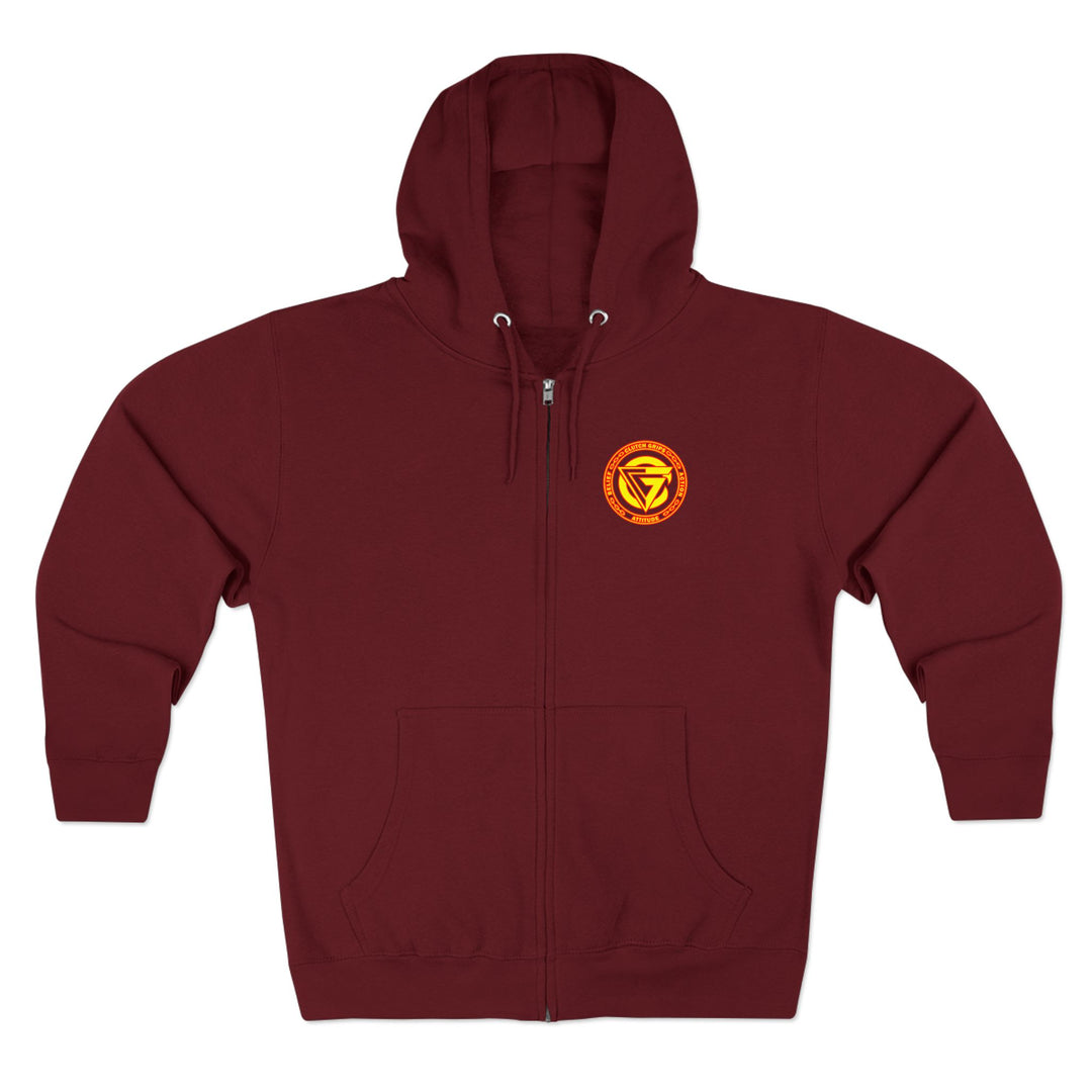 CG BIG MAC RED ORANGE GOLD/STAY SAVAGE ZIP UP