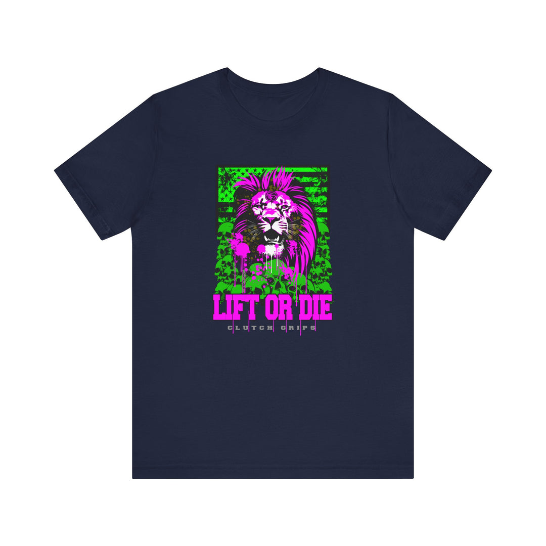LION HEART PURPLEGREEN/LIFT OR DIE