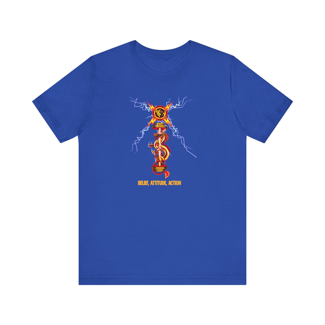 BARBELL DRAGON  RED ORANGE