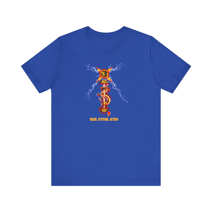BARBELL DRAGON  RED ORANGE