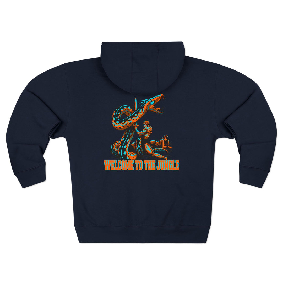 CG SERPENT SLAYER MIAMI COLORS /WELCOME TO THE JUNGLE ZIP UP