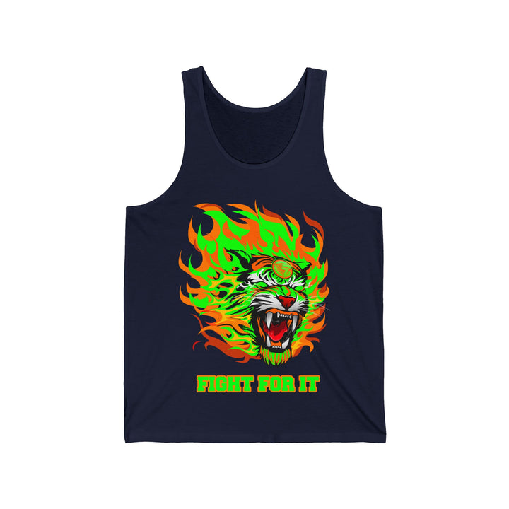 TIGER FLAME ORANGE GREEN /FIGHT FOR IT