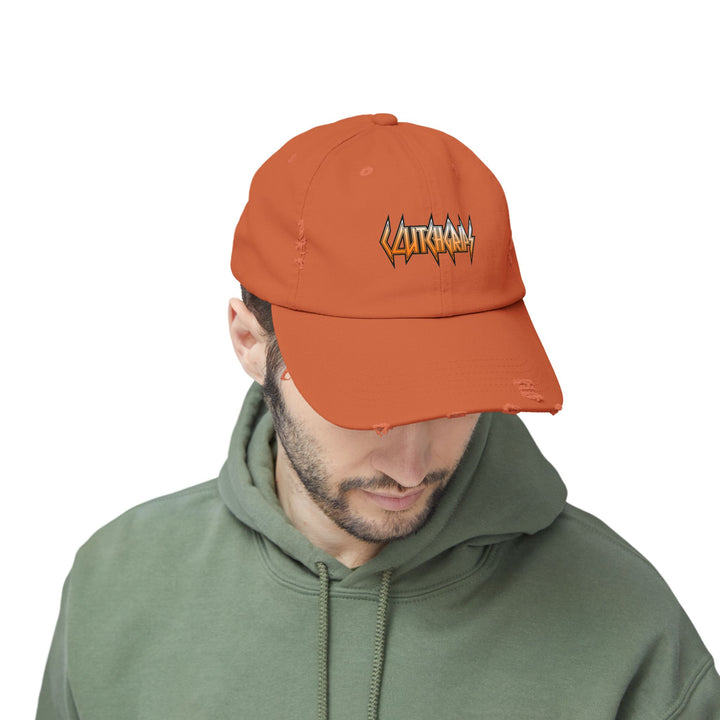 CG ORANGE WHITE FADE CAP
