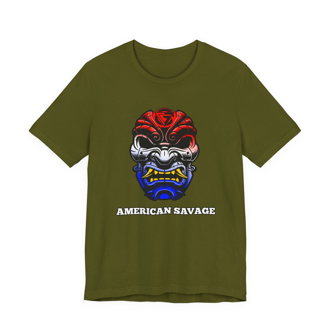 SAMURAI MAC RED WHITE BLUE FADE /AMERICAN SAVAGE