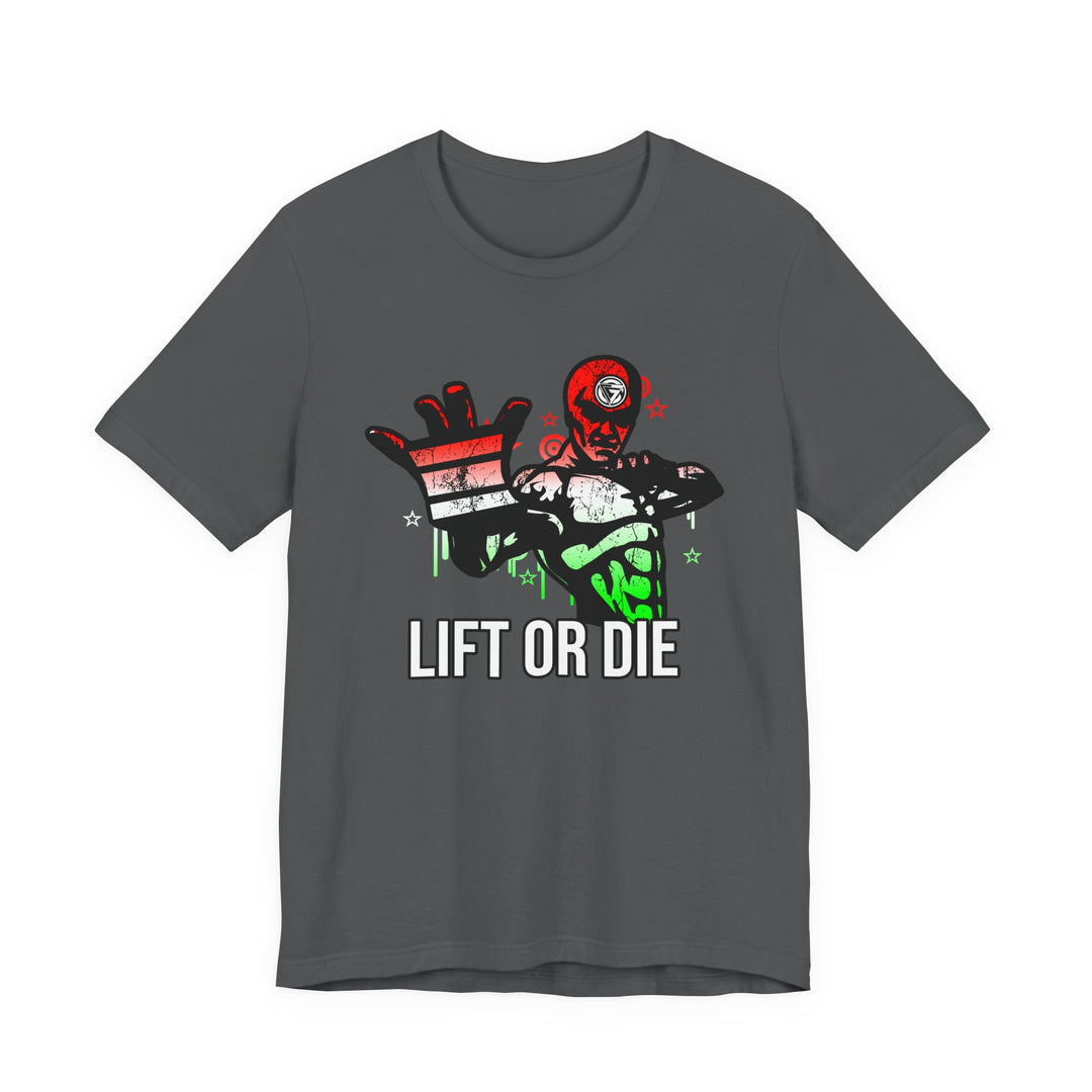 GRIP MASTER MAC RED WHITE GREEN FADE /LIFT OR DIE