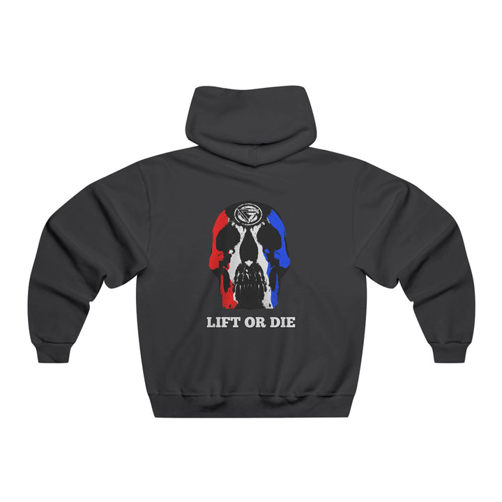 SKULLATOR- RED WHITE BLUE/LIFT OR DIE