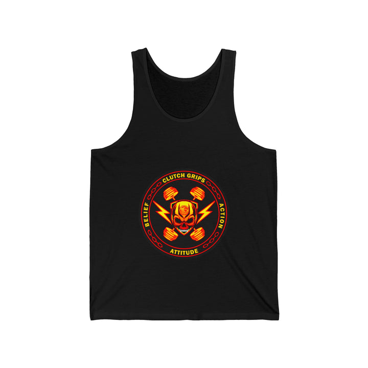 SKULL BELL RED YELLOW COIN