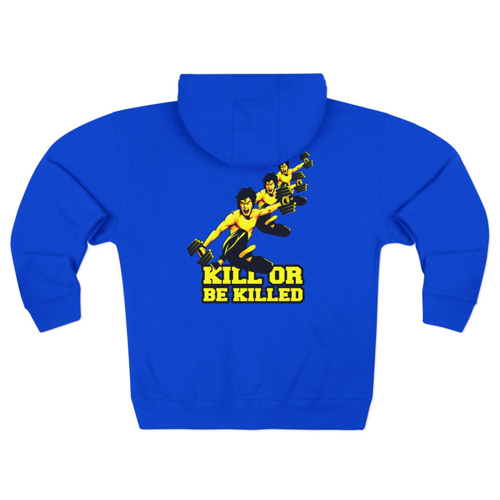 CG LIFT KICK YELLOW BLACK/KILL OR BE KILLED ZIP UP
