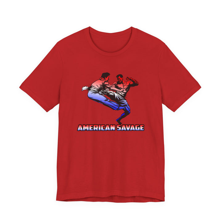 CG MAC DEATH KICK RED WHITE BLUE FADE/AMERICAN SAVAGE