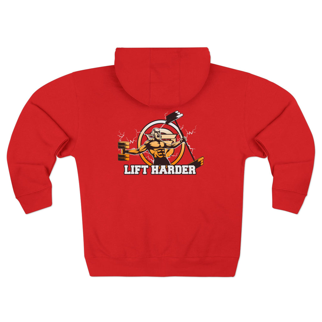 SPARTAN LIFT WHITE ORANGE FADE /LIFT HARDER ZIP UP