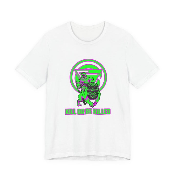 CG ANGRY DOG PURPLE GREEN /KILL OR BE KILLED