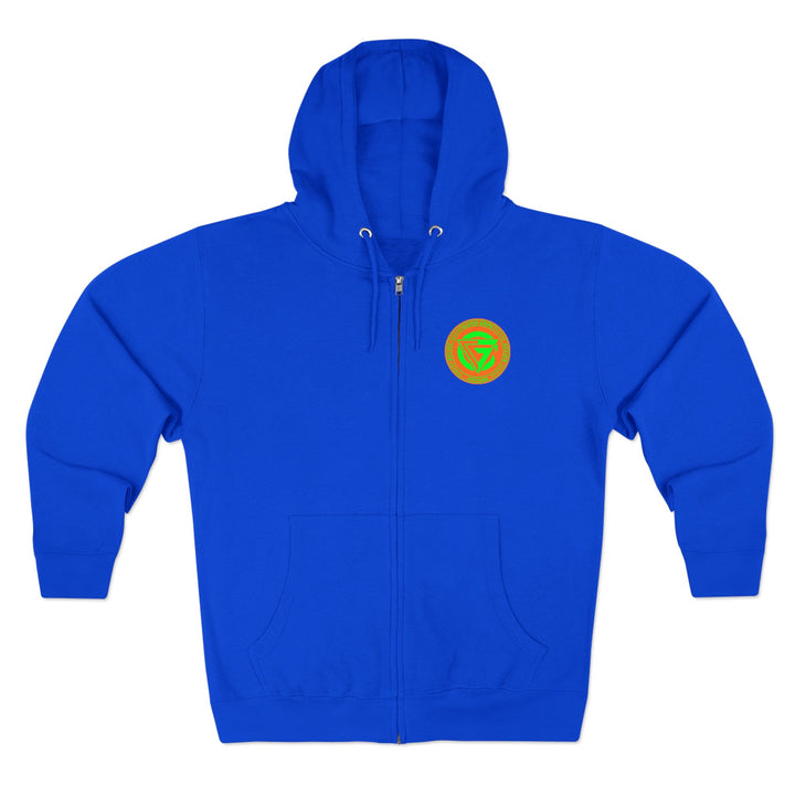 SPARTAN LIFT ORANGE GREEN  /STAY SAVAGE ZIP UP