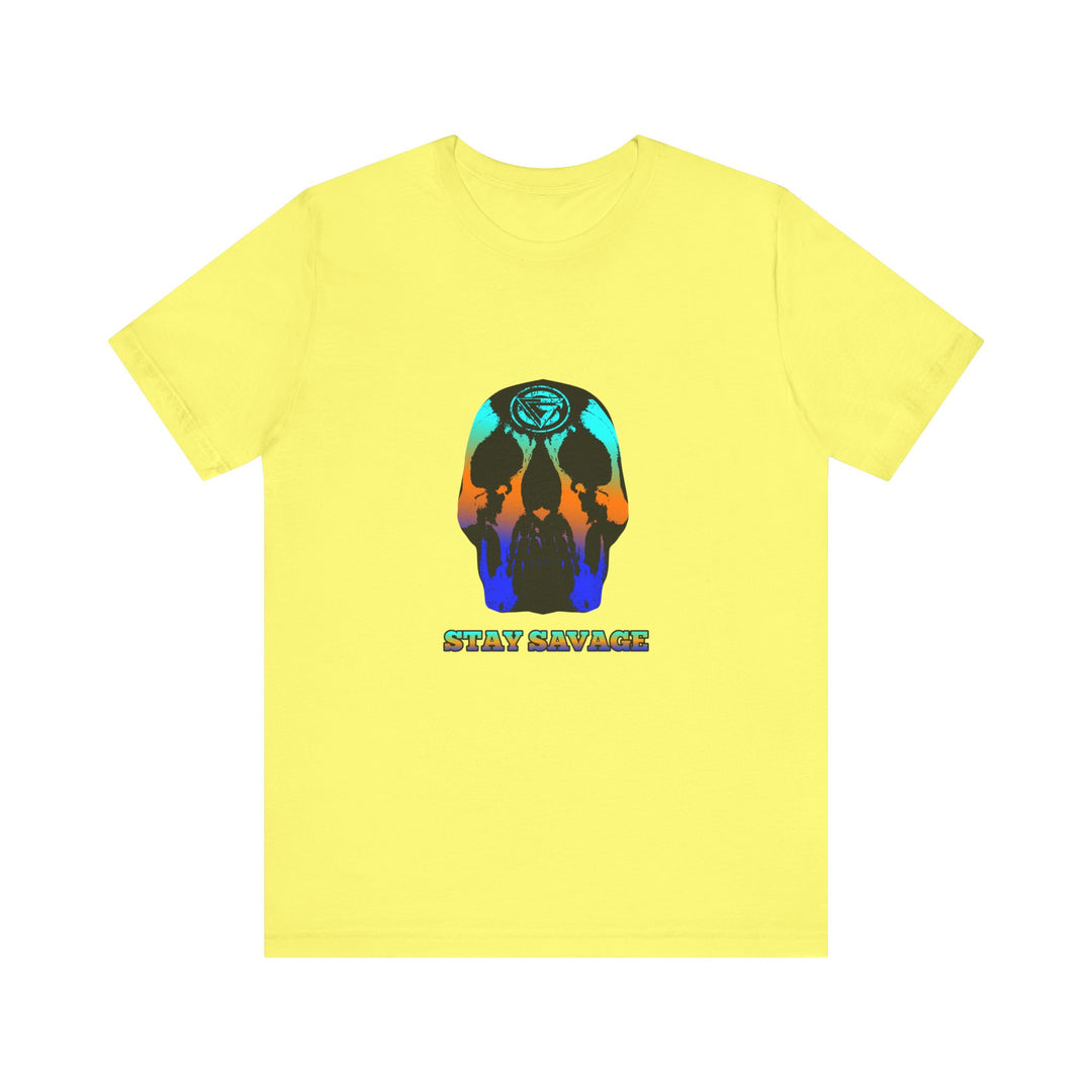 SKULLATOR BLUE ORANGE AQUA  /STAY SAVAGE