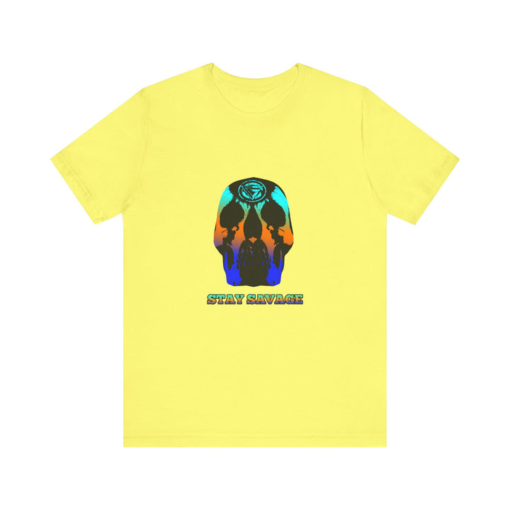SKULLATOR BLUE ORANGE AQUA  /STAY SAVAGE