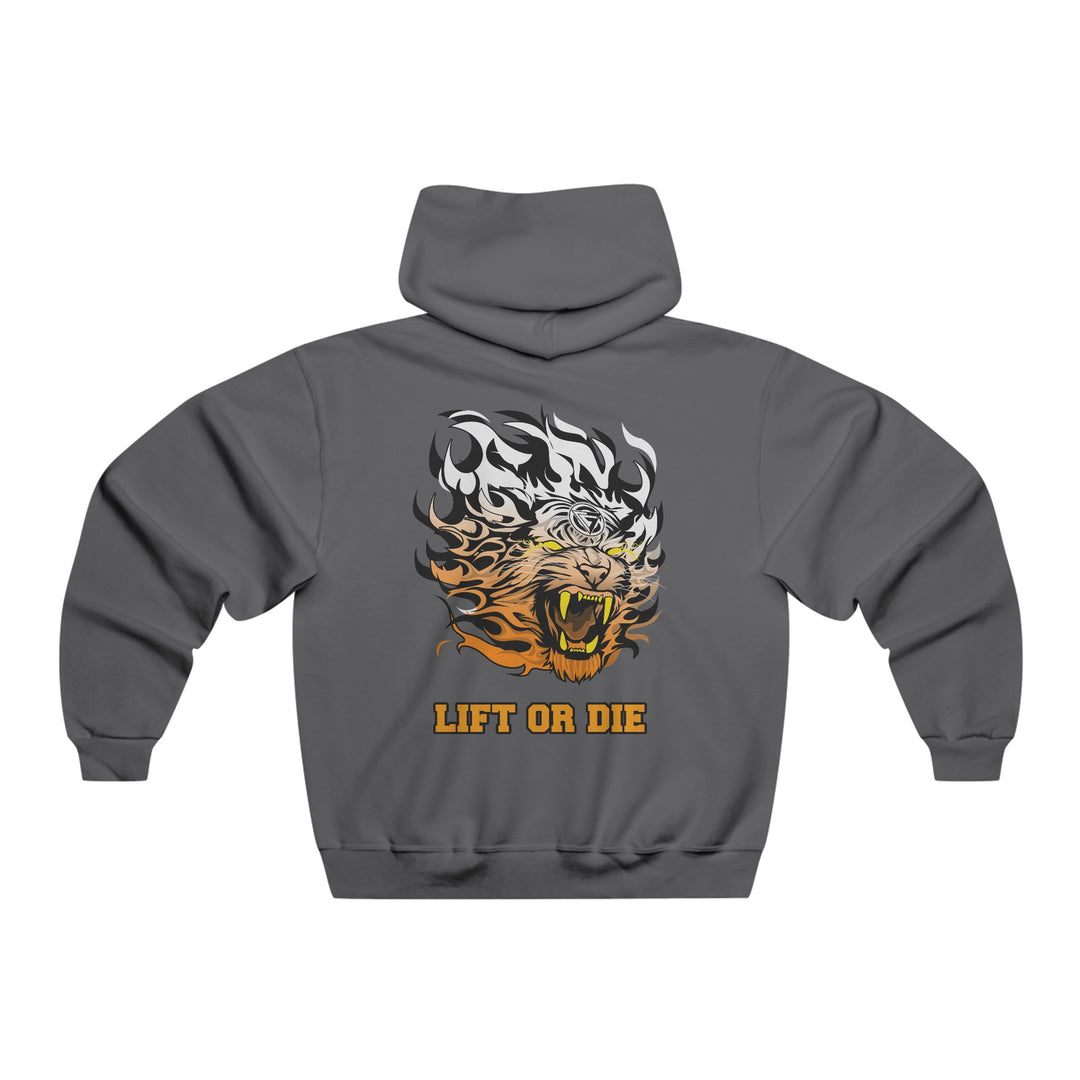 TIGER FLAME ORANGE WHITE FADE /LIFT OR DIE